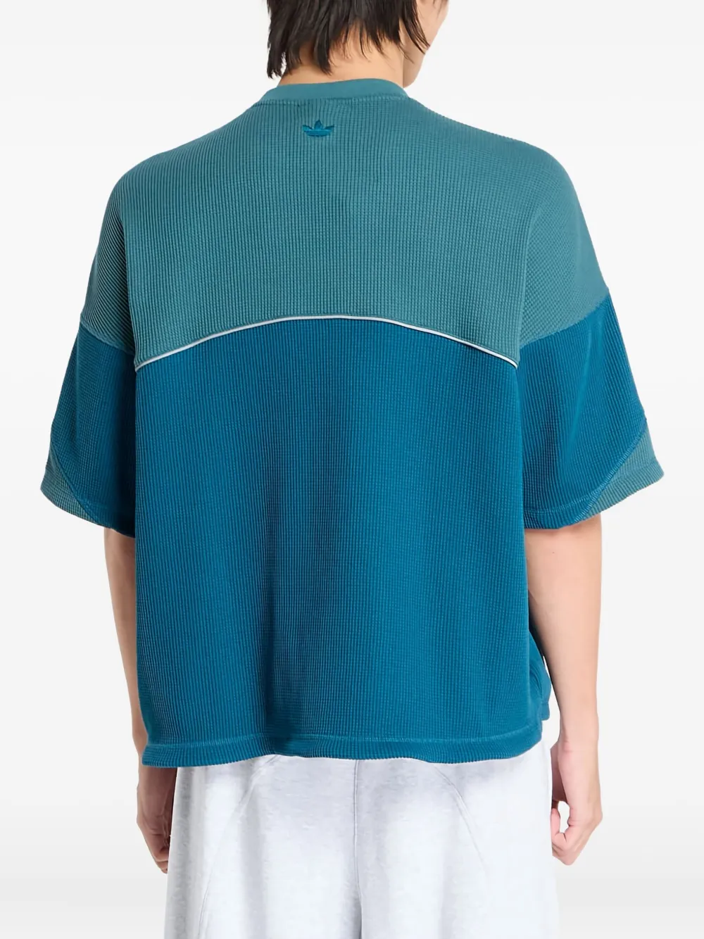 adidas x OG LA Cienega SS T-shirt met colourblocking Blauw