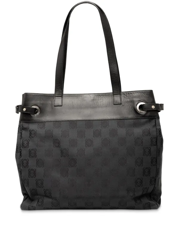 Loewe Pre-Owned 2000-2010 アナグラム キャンバストートバッグ