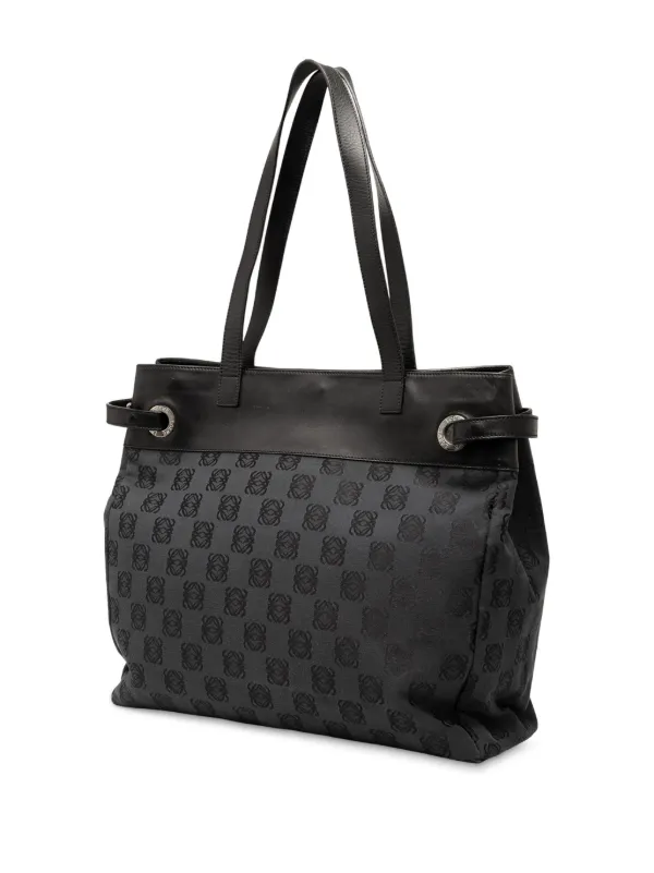 Loewe Pre-Owned 2000-2010 アナグラム キャンバストートバッグ 