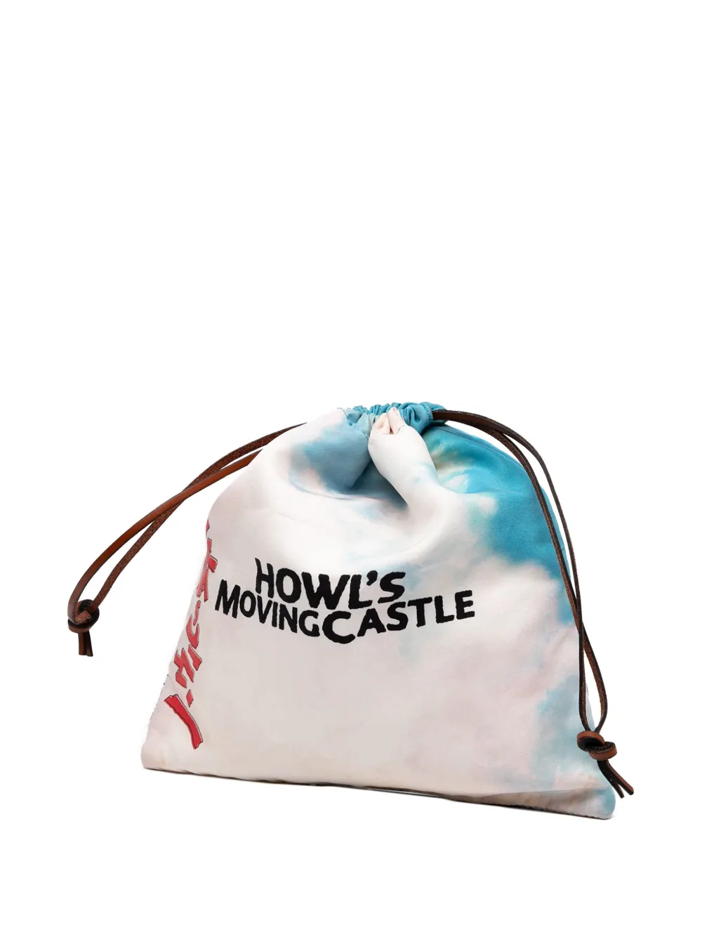 Loewe Pre-Owned 2023 Studio Ghibli Howls Moving Castle Canvas Drawsting pouch | Image 2