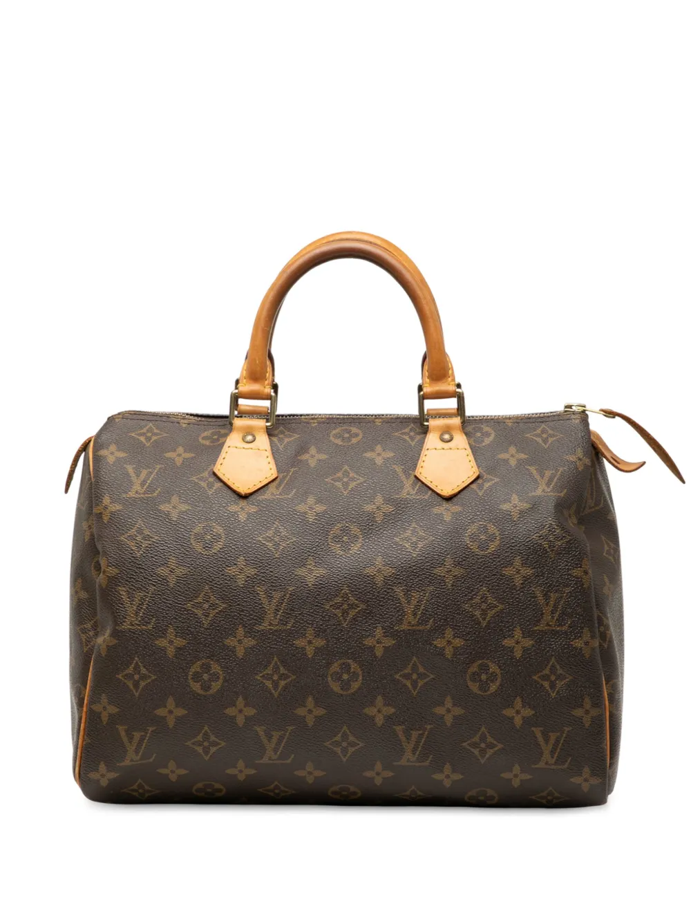 Louis Vuitton Pre-Owned 1997 モノグラム スピーディ 30 ボストンバッグ - ブラウン Louis Vuitton Pre-Owned 1997 モノグラム スピーディ 30 ボストンバッグ - ブラウン