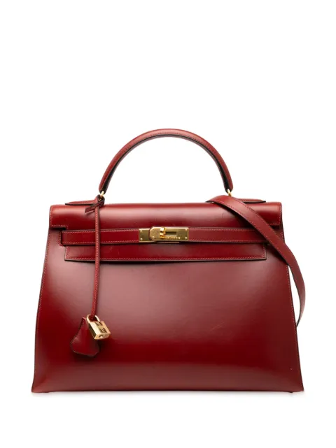 Hermès Pre-Owned 2000 Box Calf Kelly Retourne 32 satchel