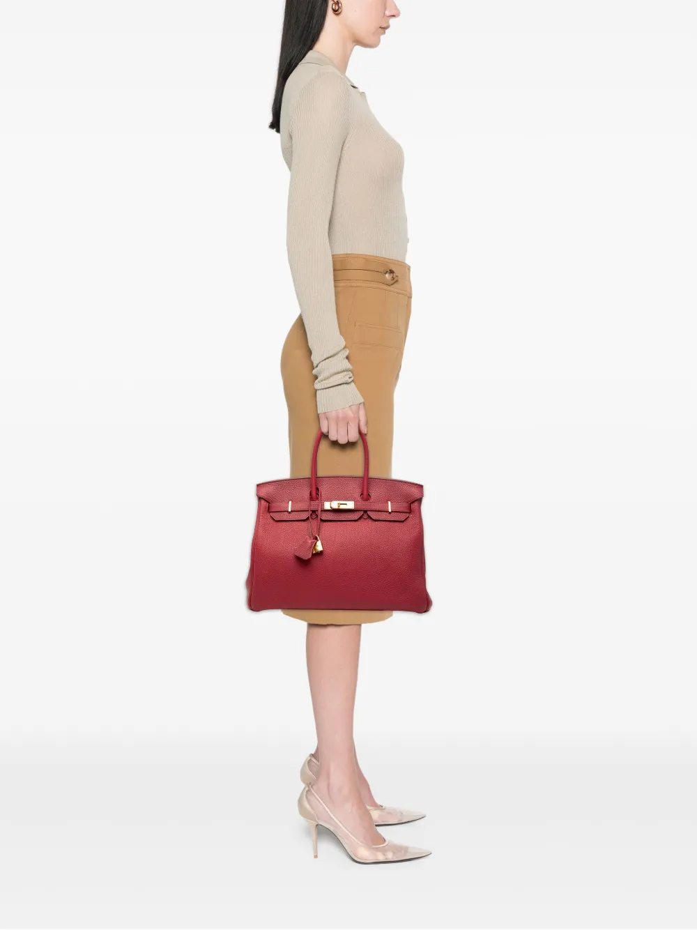 Hermès Pre-Owned sac à main Birkin Retourne 35 (2012) | Pre-owned | Image 2