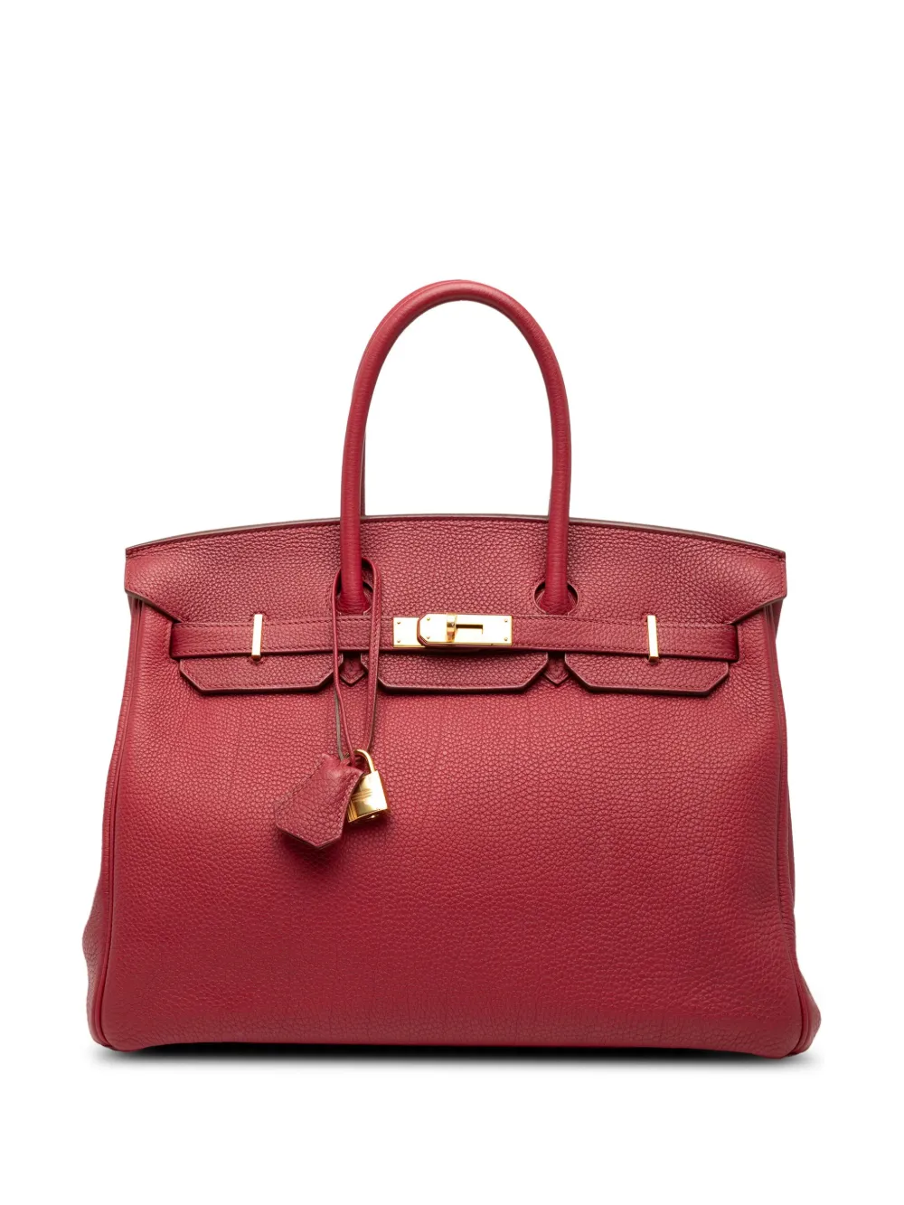 Hermès Pre-Owned sac à main Birkin Retourne 35 (2012) | rouge | Image 1