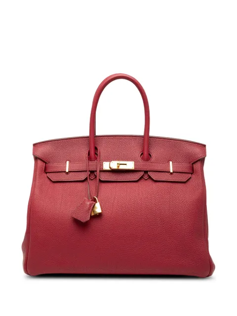 Hermès Pre-Owned 2012 Togo Birkin Retourne 35 handbag