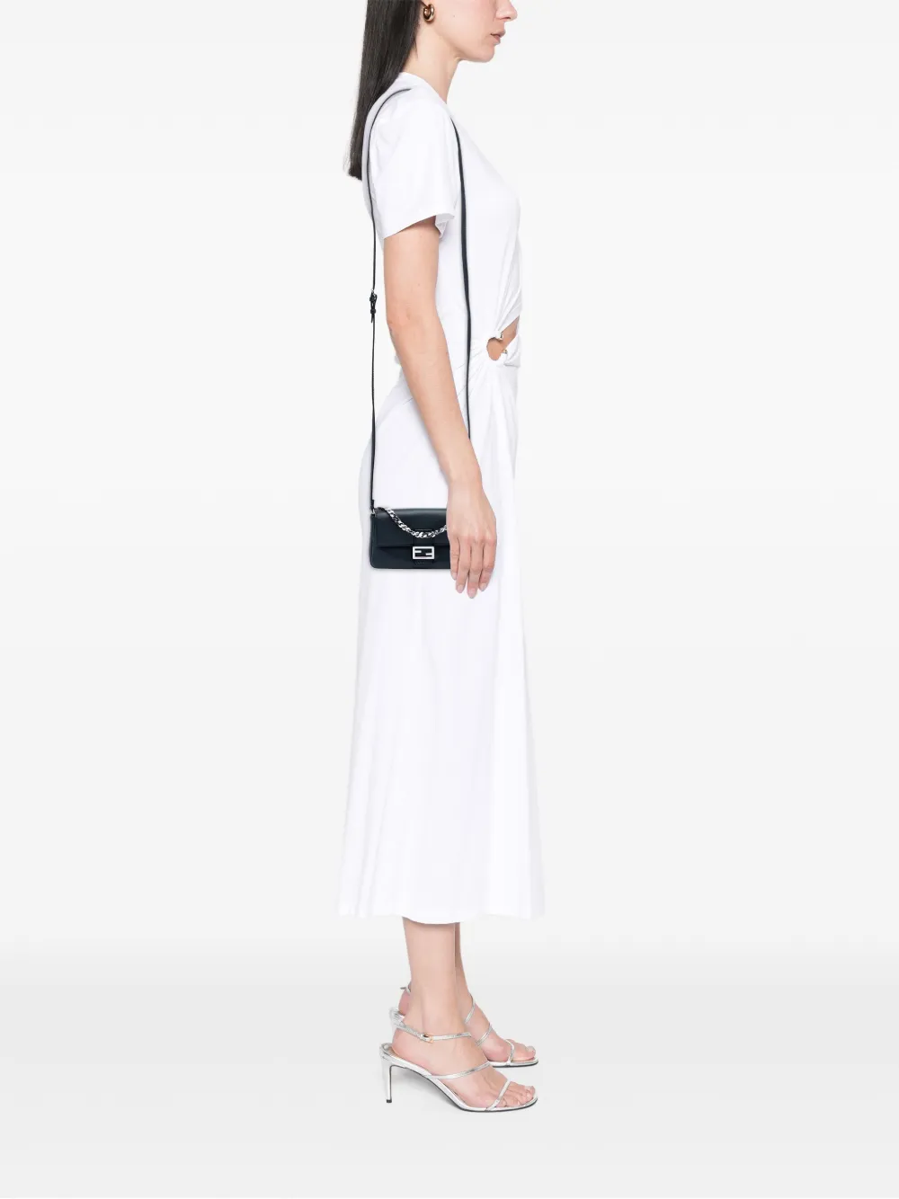 Fendi Pre-Owned 2010-2025 Micro Leather Baguette satchel | Pre-Owned | Image 2