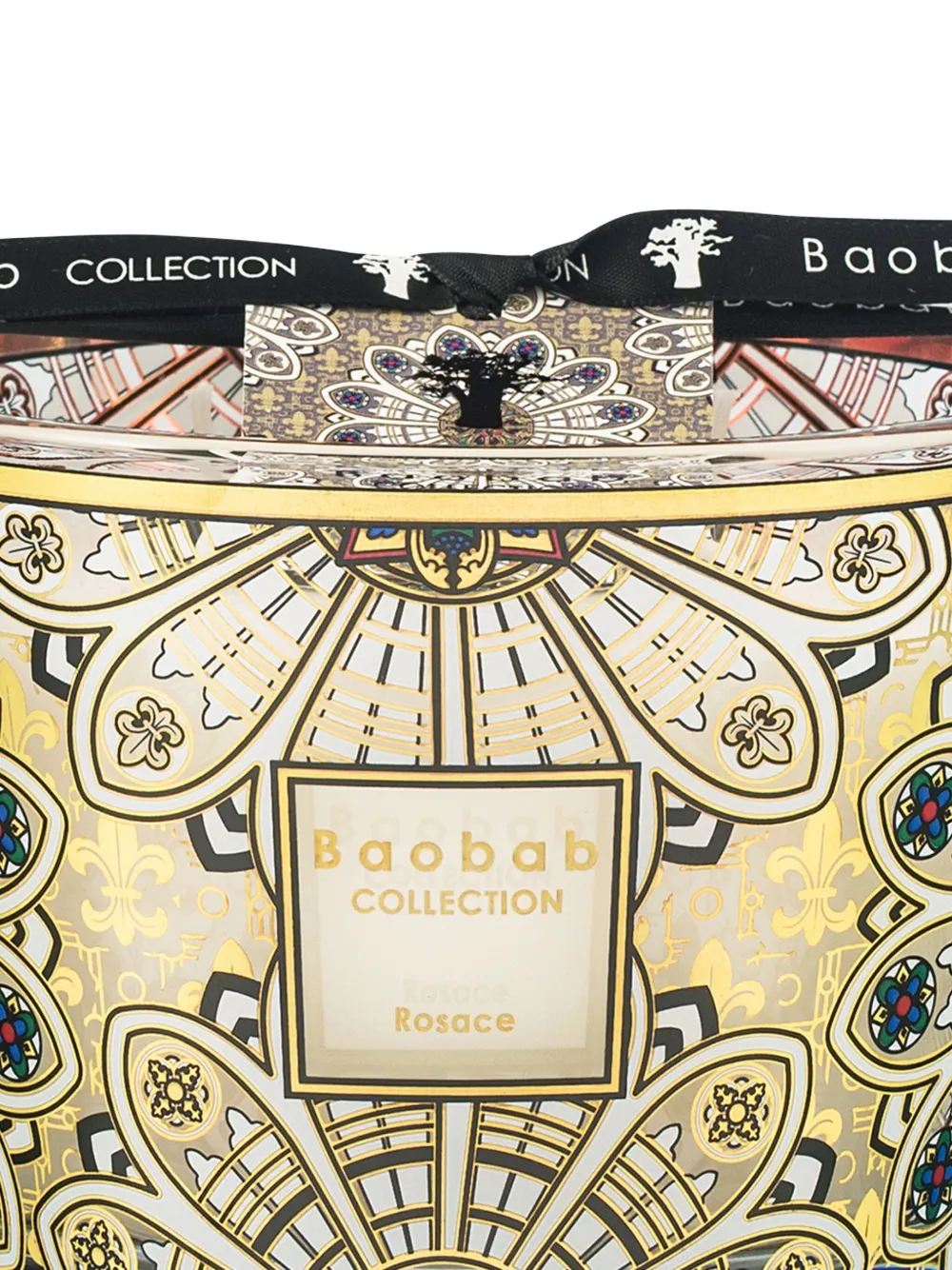 Baobab Collection Rosace kaars (10 cm) - Beige