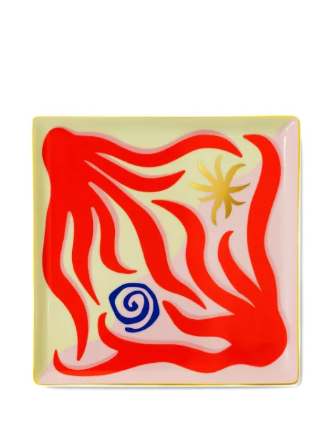 OCTAEVO graphic-print tray (15cm x 15cm)