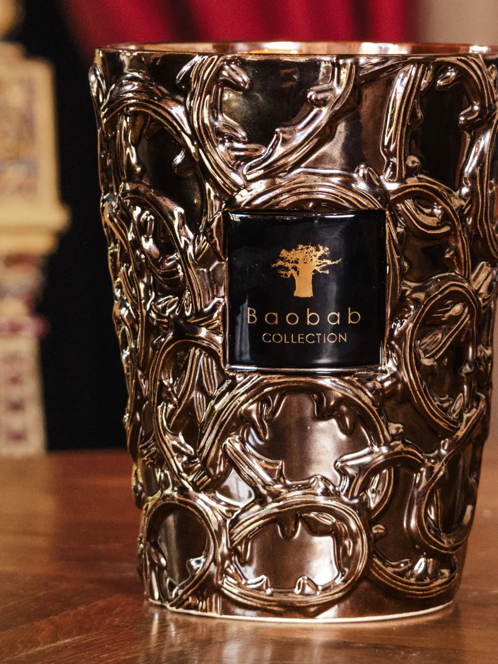 Baobab Collection Brame Cernunnos Candle (24cm) In Gray