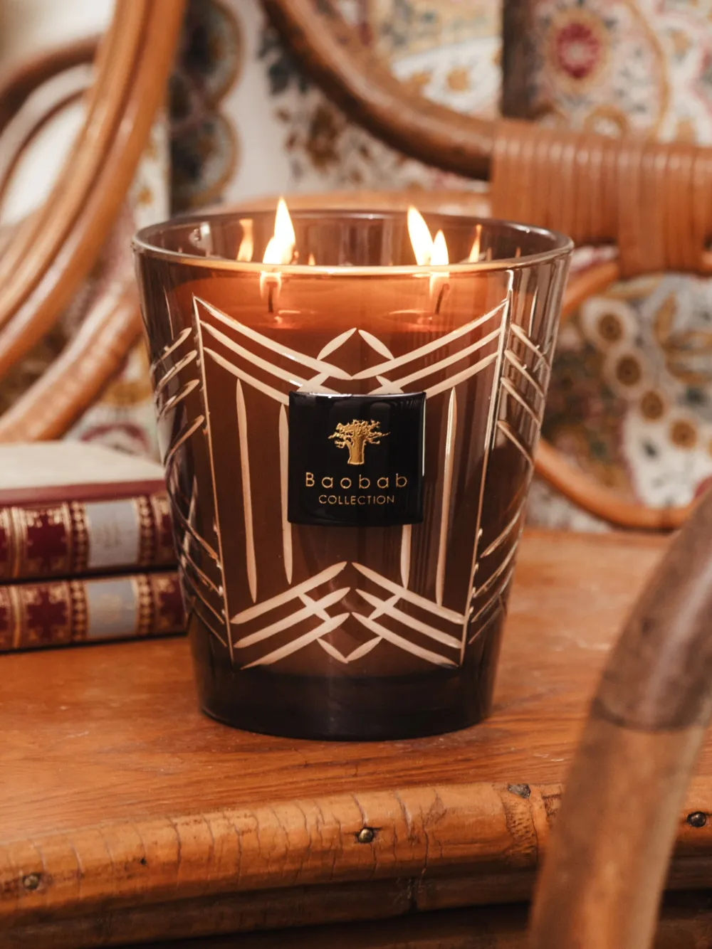 Baobab Collection Heritage Fontenay Candle (16cm) In Brown