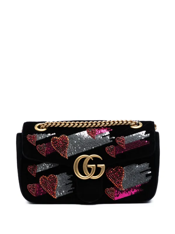 Gucci Pre-Owned 2016-2025 Mittelgroße GG Marmont Schultertasche