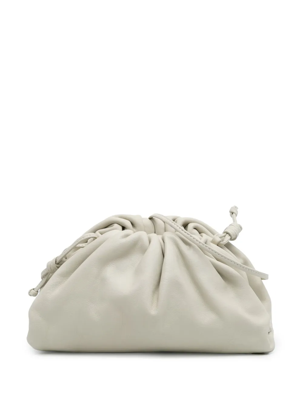 Bottega Veneta Pre-Owned 2012-2025 Lambskin The Mini Pouch crossbody bag - Bianco