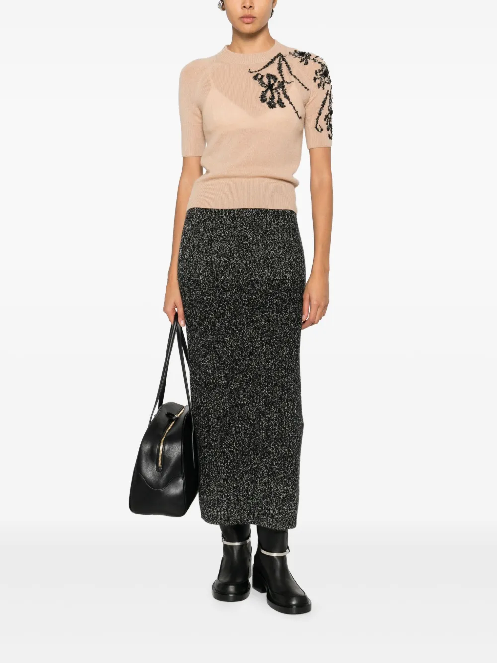 Ermanno Scervino playera con detalles florales | Playeras y jerséis | Image 2