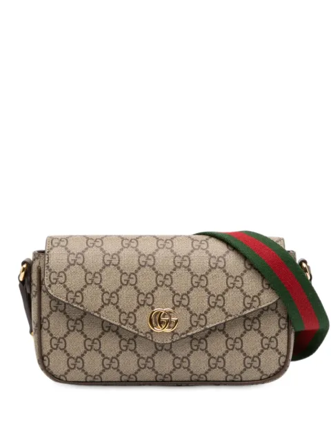 Gucci Pre-Owned 2016-2025 GG Supreme Ophidia Pochette crossbody bag