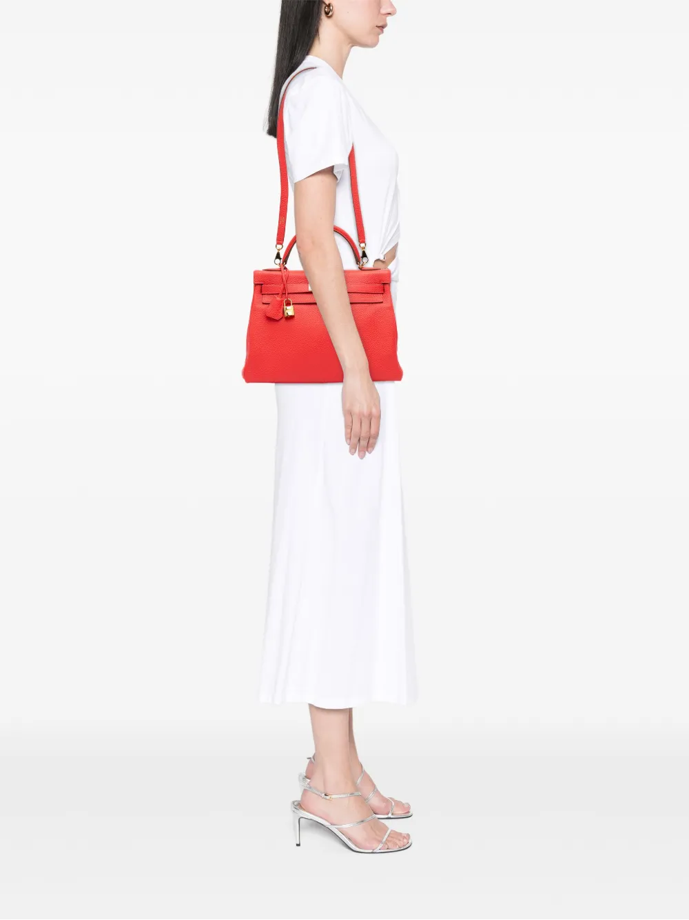 Hermès Pre-Owned 2014 Togo Kelly II Retourne 32 satchel | Pre-Owned | Image 2