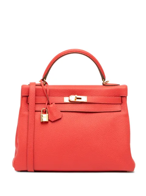Hermès Pre-Owned 2014 Togo Kelly II Retourne 32 satchel