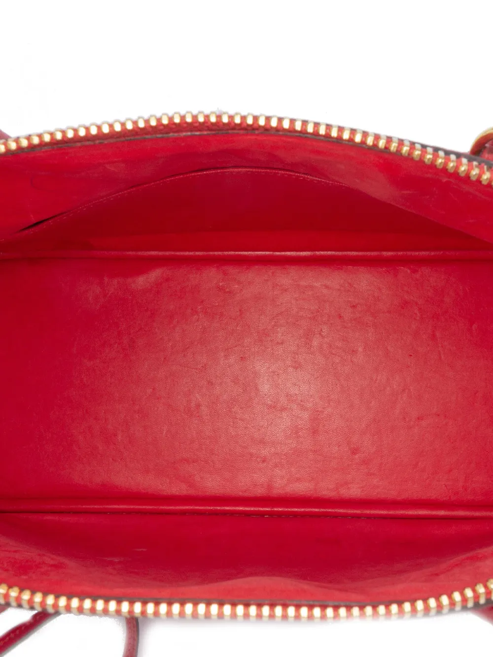 Pre-owned Hermes 2022 Clemence Bolide 31 Satchel In Red