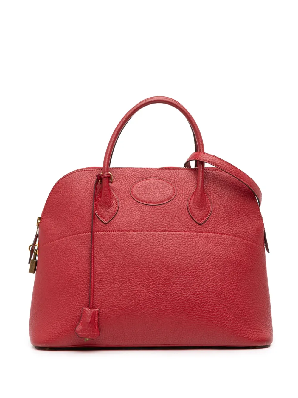Hermès Pre-Owned 2022 Clemence Bolide 31 satchel | Red | Image 1