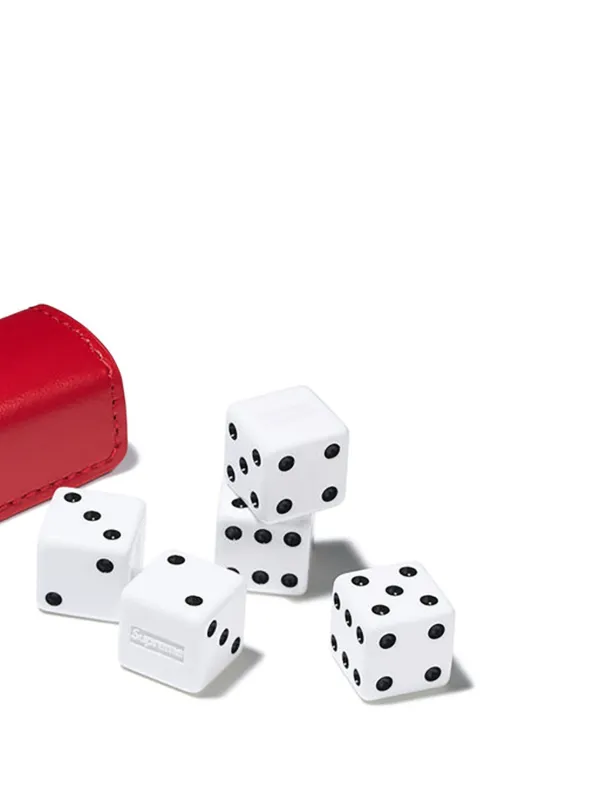 Supreme Leather Dice Set | Red | FARFETCH