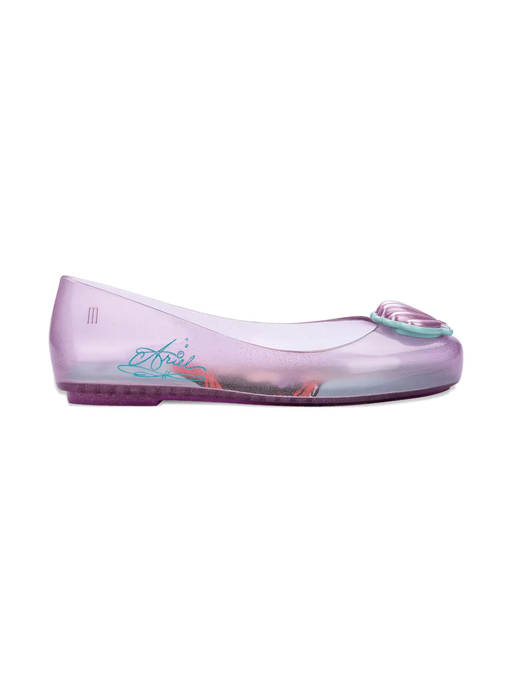 Mini Melissa x Disney Sweet Love Princess ballerina's - Paars