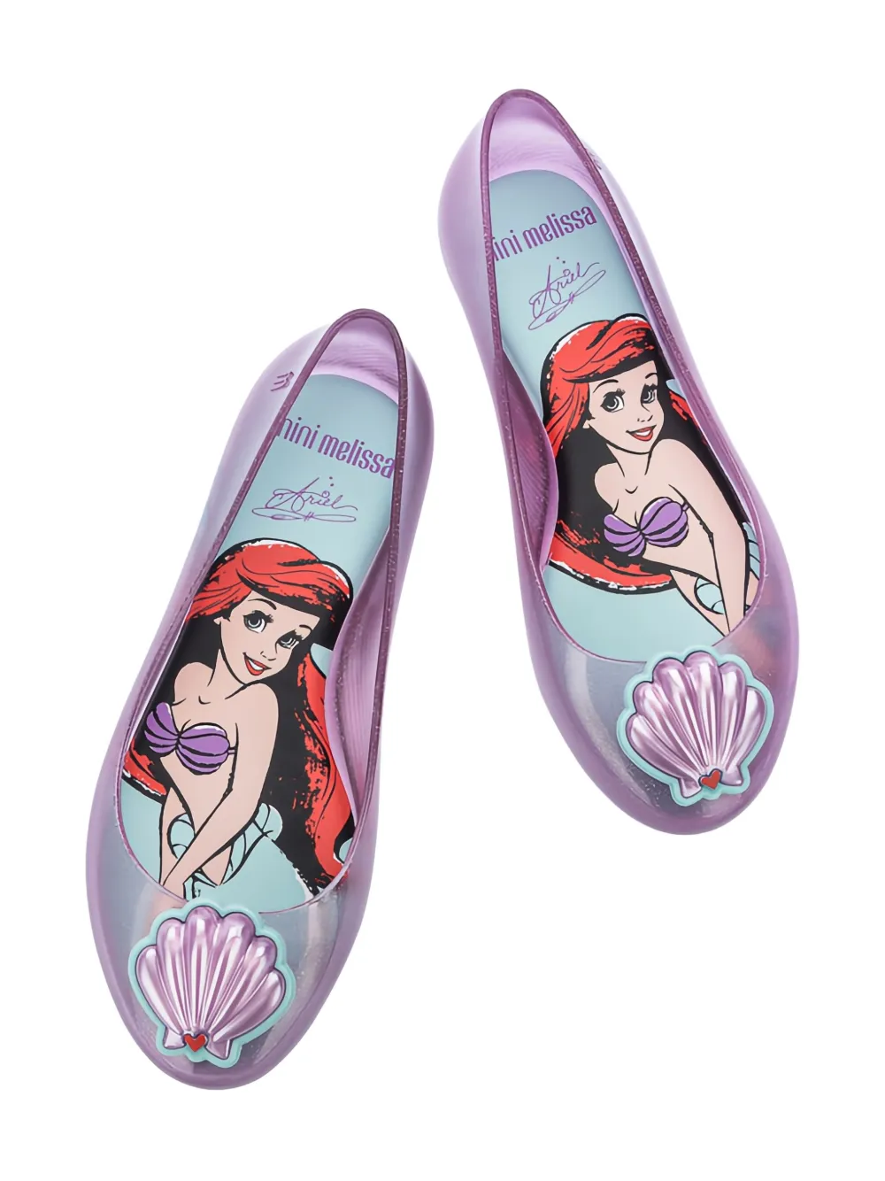 Mini Melissa x Disney Sweet Love Princess ballerina's Paars