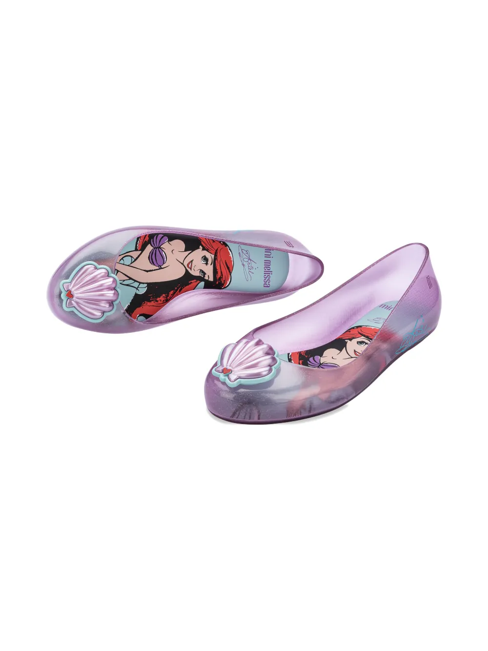 Mini Melissa x Disney Sweet Love Princess ballerina's Paars