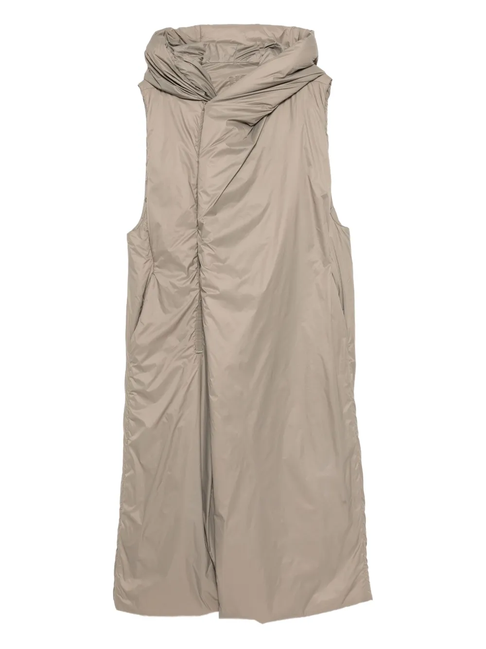 Rick Owens DRKSHDW hooded coat | Neutrals | Image 1