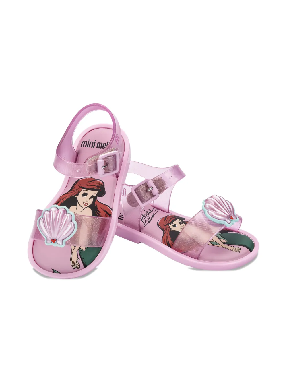 Mini Melissa x Disney Mar sandalen Roze