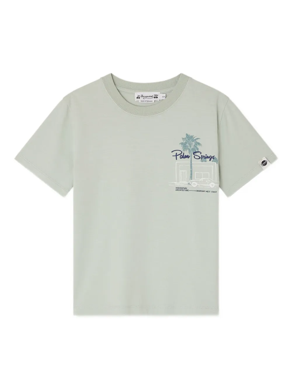 Bonpoint Landis Graphic T-shirt In Green