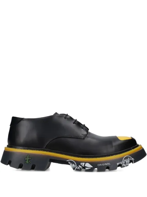 Premiata toe detail lug-sole peckham shoes