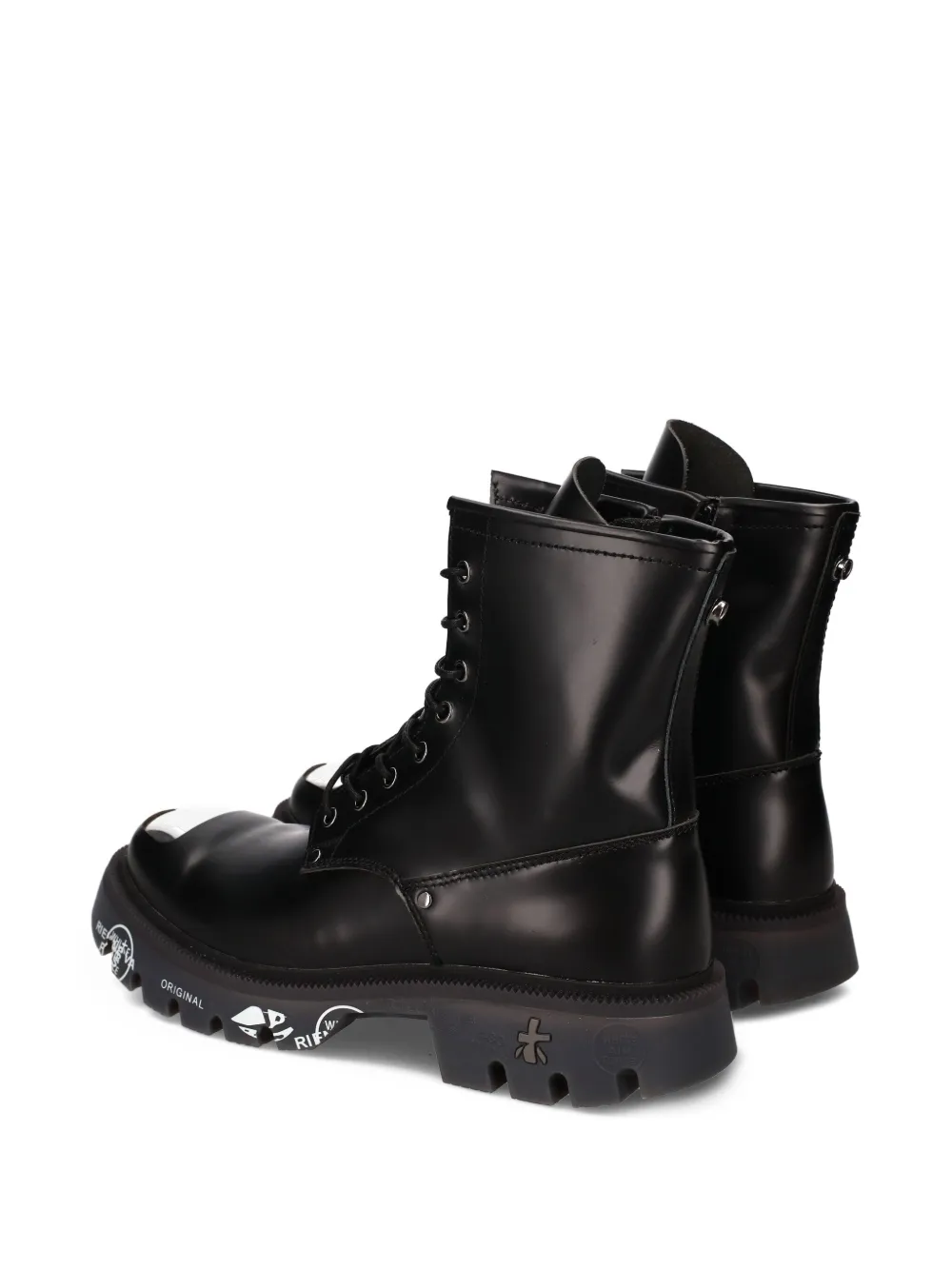 Brixton Lace-Up Metal Boots