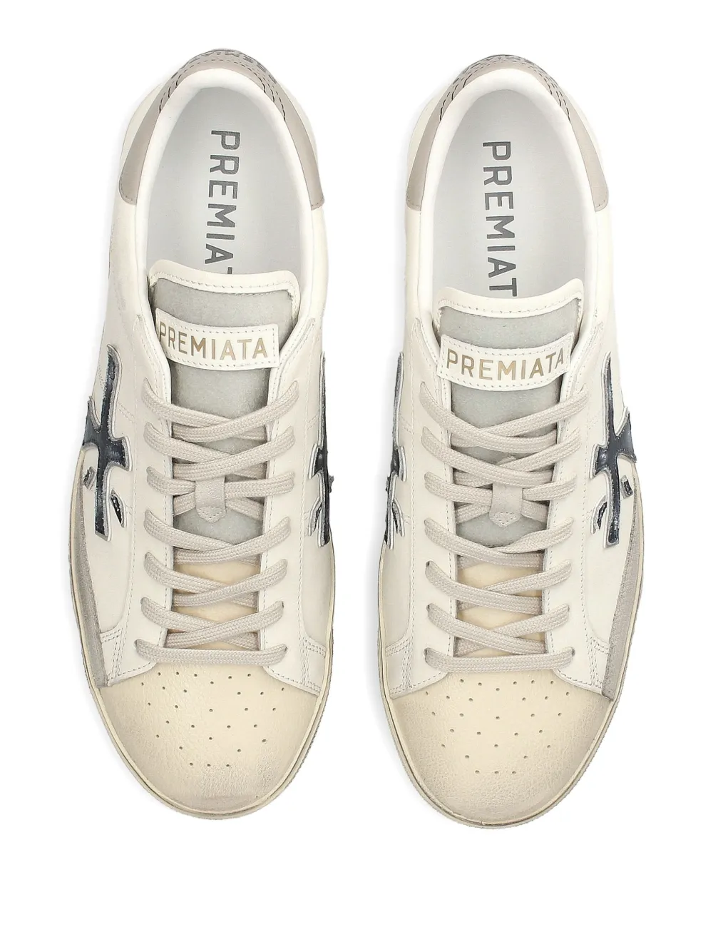 Premiata Steven sneakers met applicatie Wit