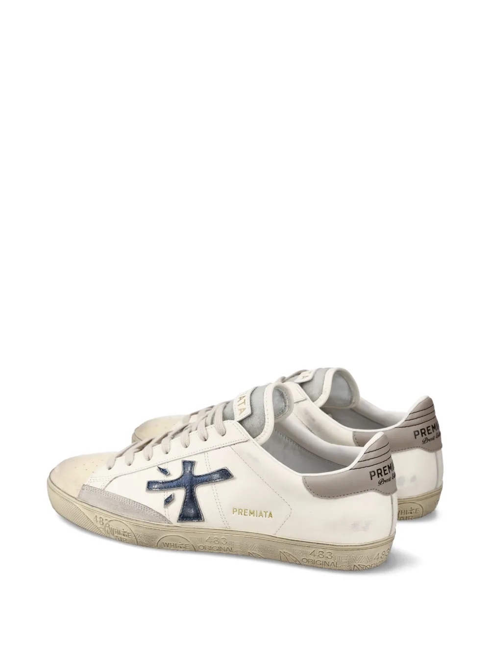 Premiata Steven sneakers met applicatie Wit