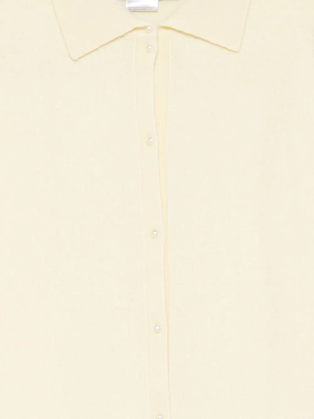 Vanisé Polo-collar Cardigan In Neutral