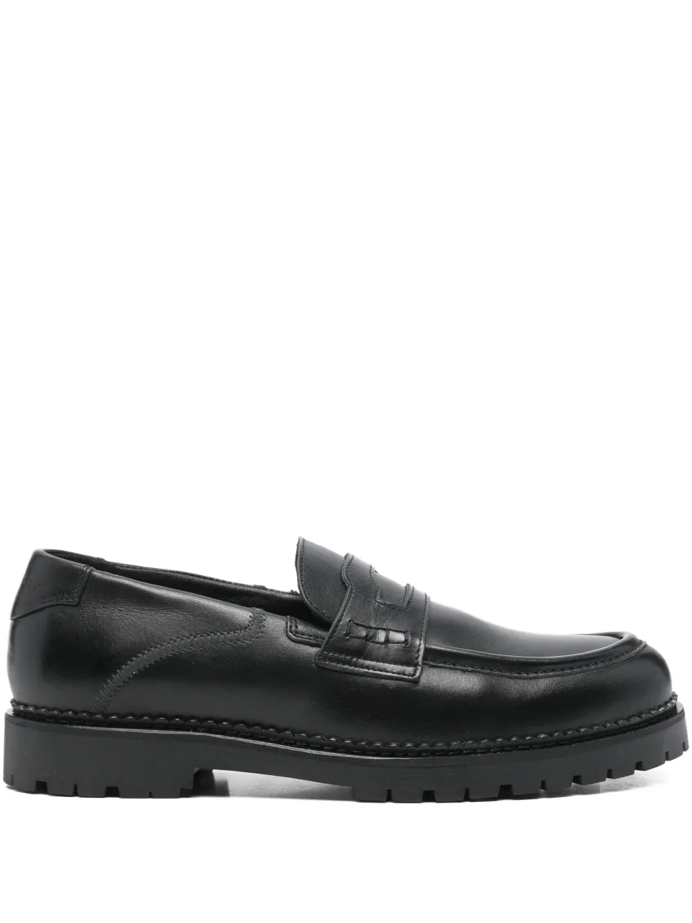 RETERNITY Le Parisien penny lug-sole loafers | Black | Image 1