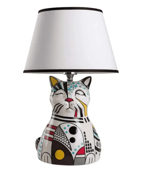 EGAN cat motif table lamp (21.5cm x 47cm)