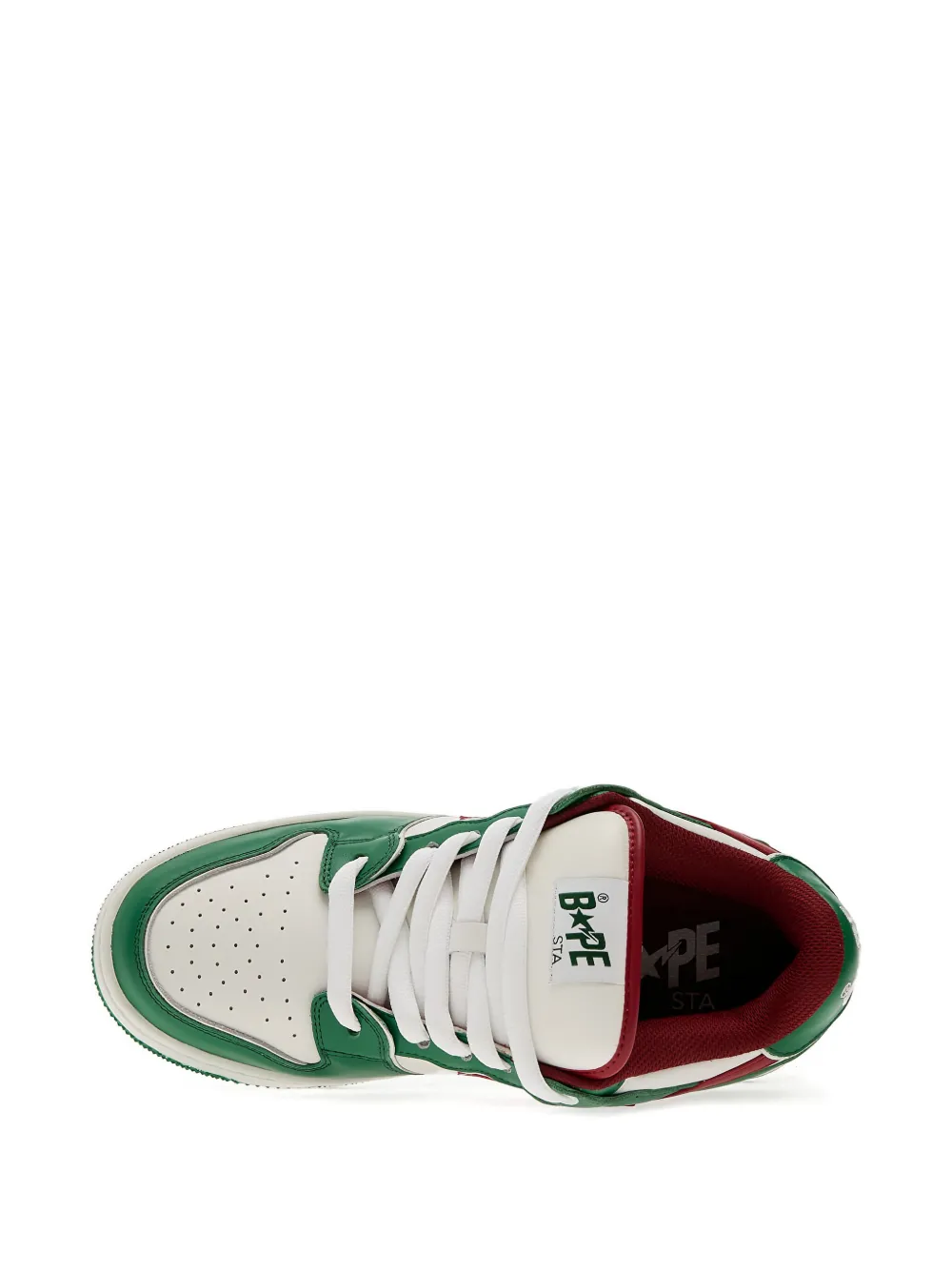 A BATHING APE Sk8 Sta 1 sneakers Groen