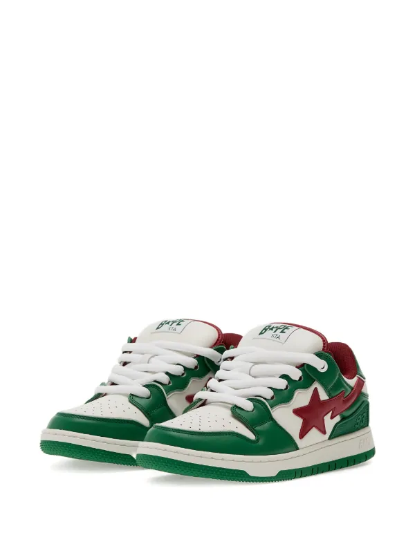 A BATHING APE® Tênis Sk8 Sta 1 | Verde | FARFETCH BR