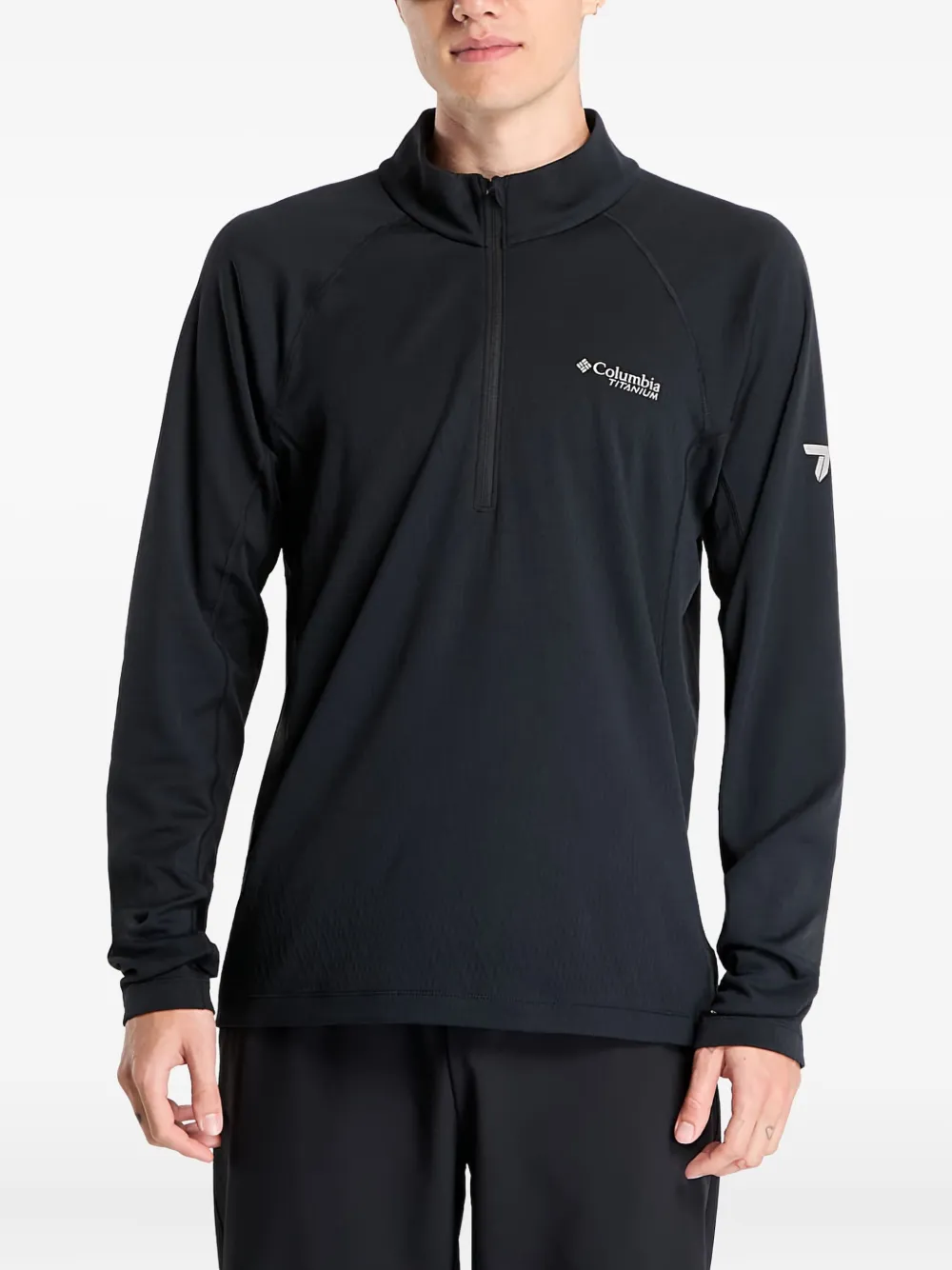 Columbia half-zip pullover | Black | Image 1