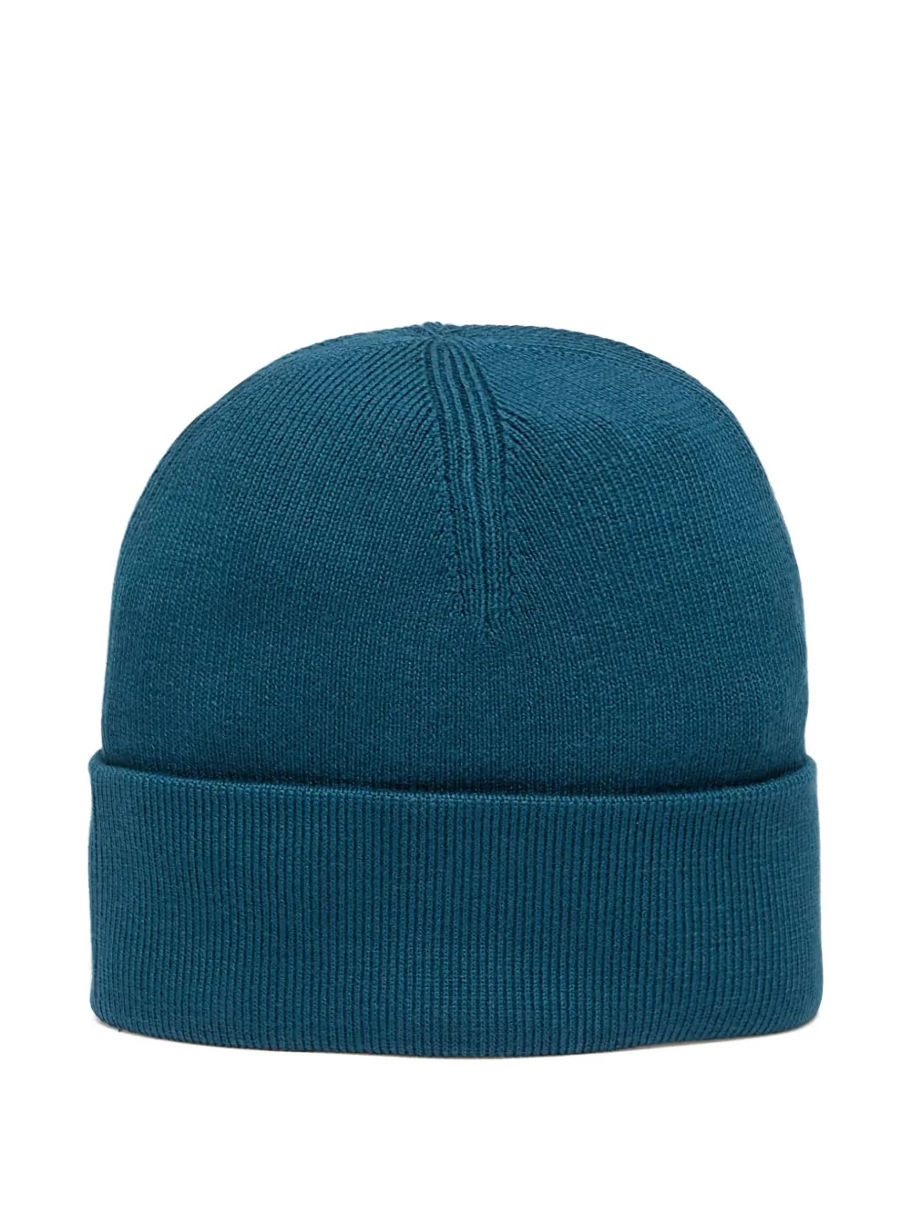 Fred Perry Classic Embroidered Beanie In Blue