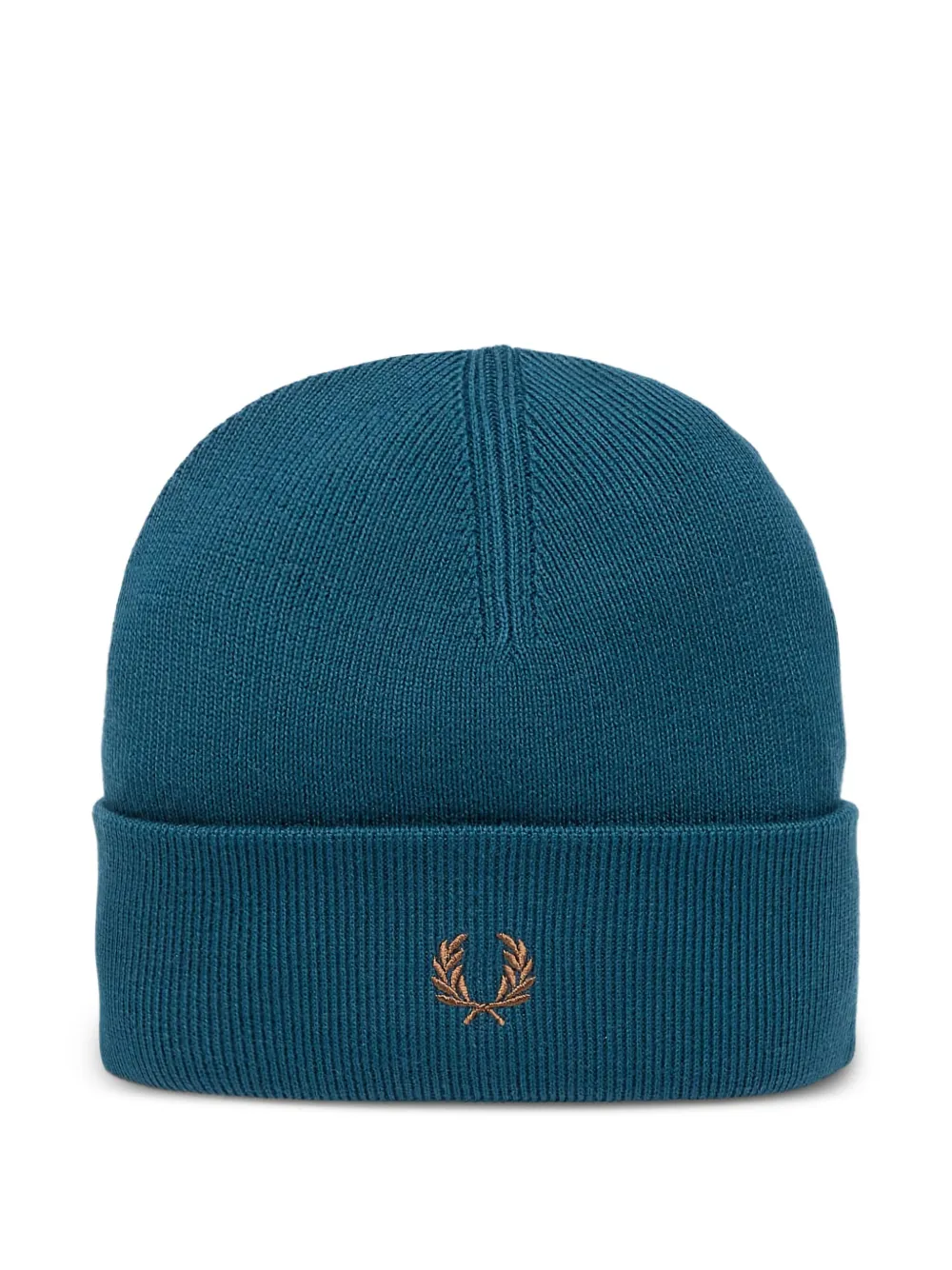 Fred Perry Classic embroidered beanie | Blue | Image 1