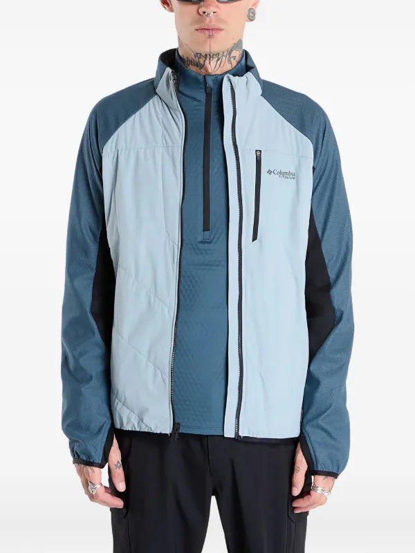 コロンビア Columbia Frost Free Jacket Columbia Sportswear full-zip Lightweight Jacket | Blue | FARFETCH ZA