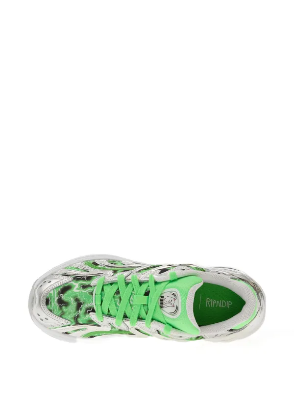 Ripoponnu PUMA x RIPNDIP Inverse Sneakers | Green | FARFETCH RO