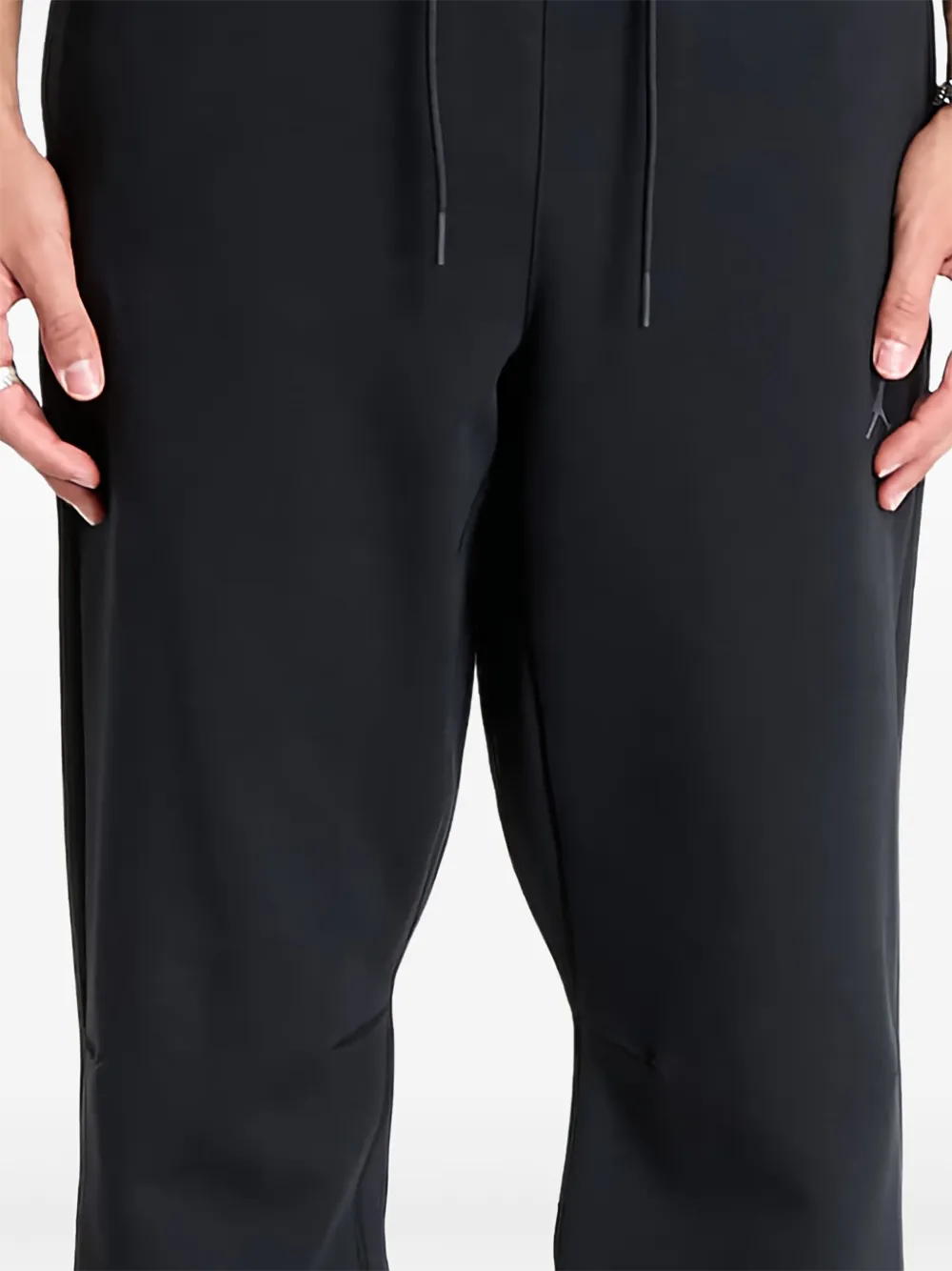 Jordan Trainingsbroek met logodetail en trekkoord Zwart