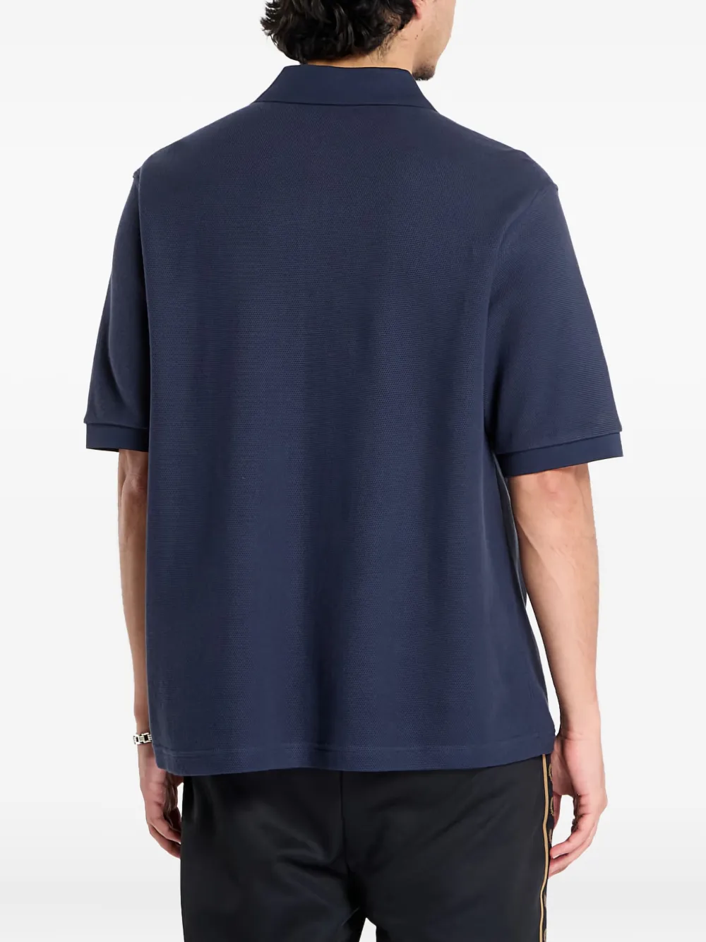 Fred Perry Overhemd met knopen en vlakken Blauw