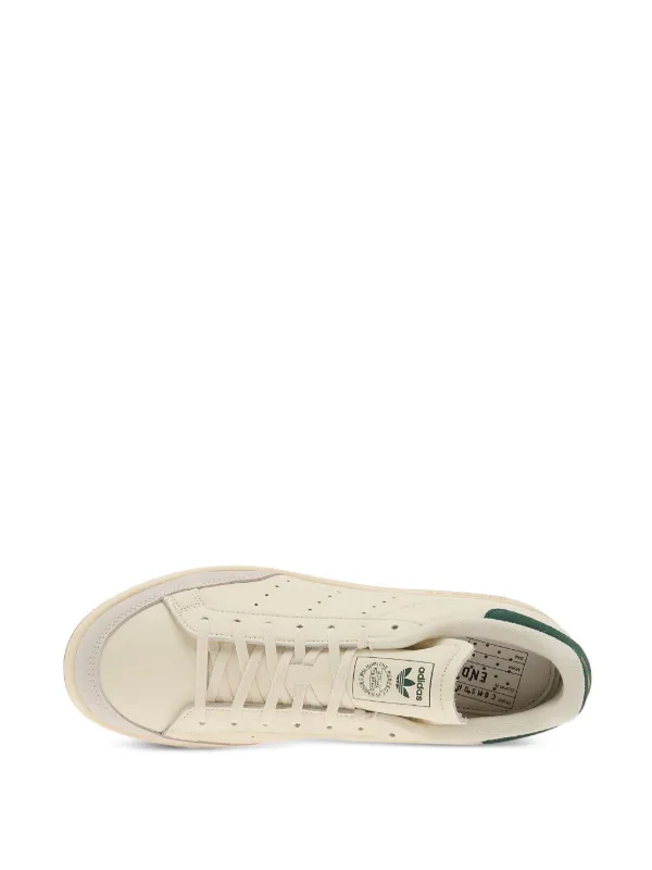Adidas Stan Smith Consortium Perforated Sneakers | Neutrals | FARFETCH