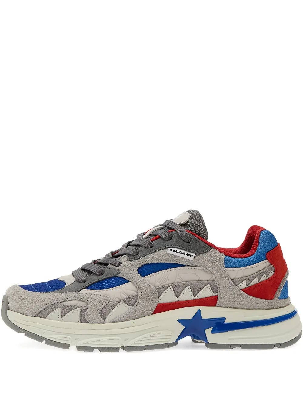 A BATHING APE® Shark Sta 2 sneakers | Grey | Image 1