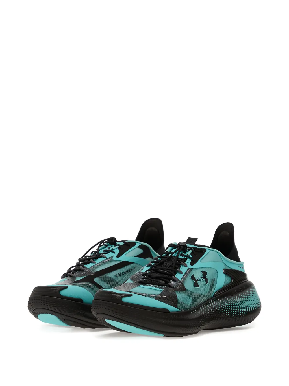 Under Armour X Mansory Panelled Sneakers In Blue