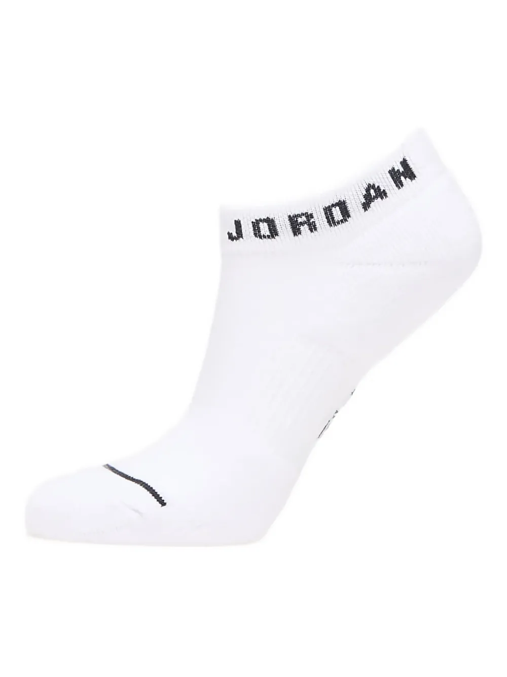 Jordan Dri-fit Everyday No-show Logo Socks (set Of Three) In White