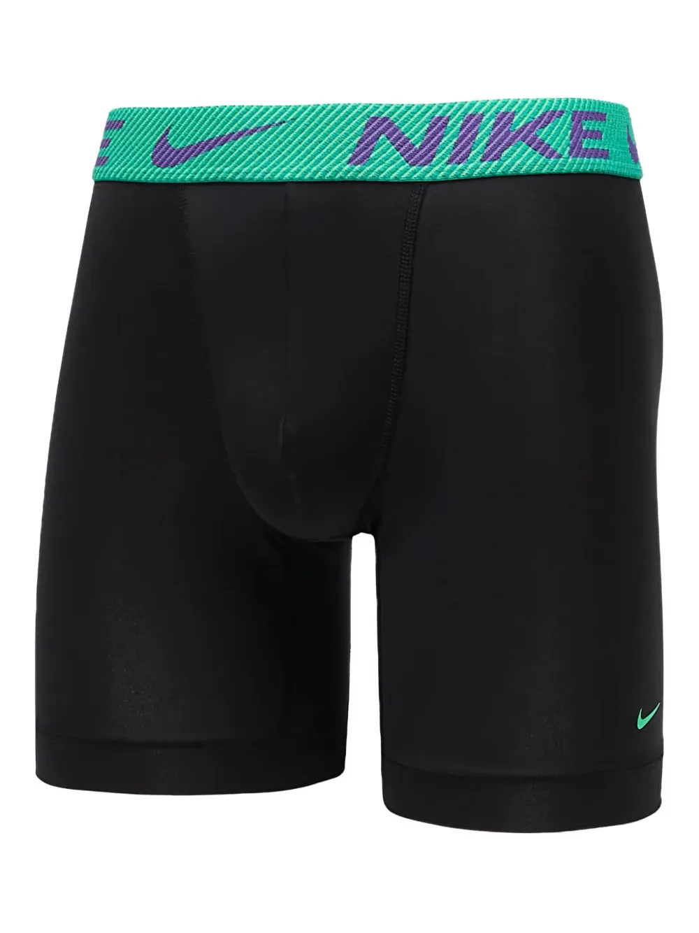 Nike Dri-fit Essential Micro Boxer Briefs (set Of Three) In Black